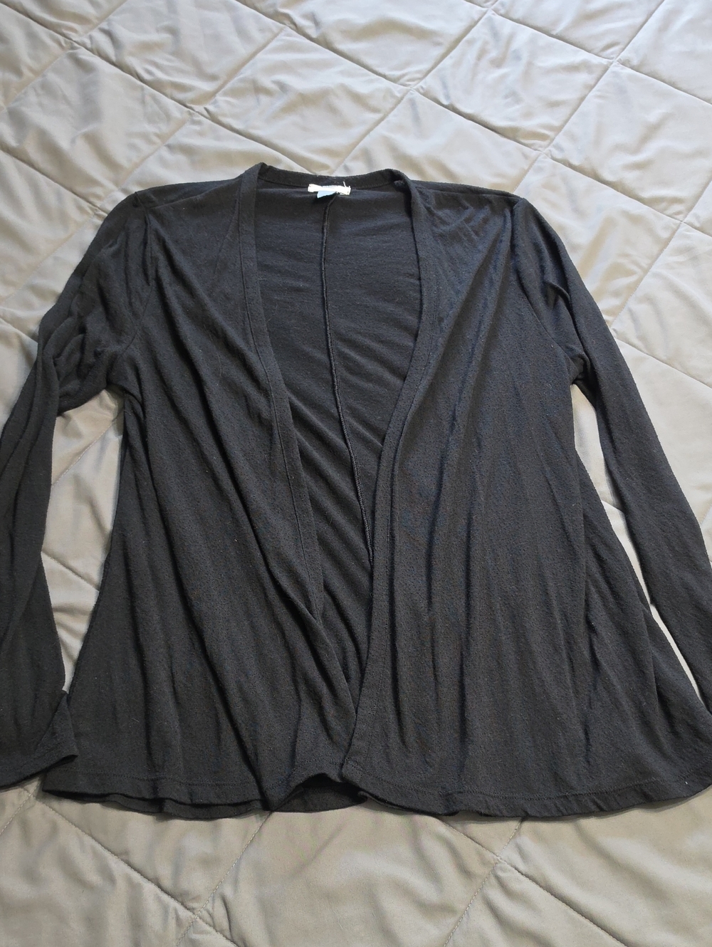 Old Navy Black Open-Front Women's Cardigan